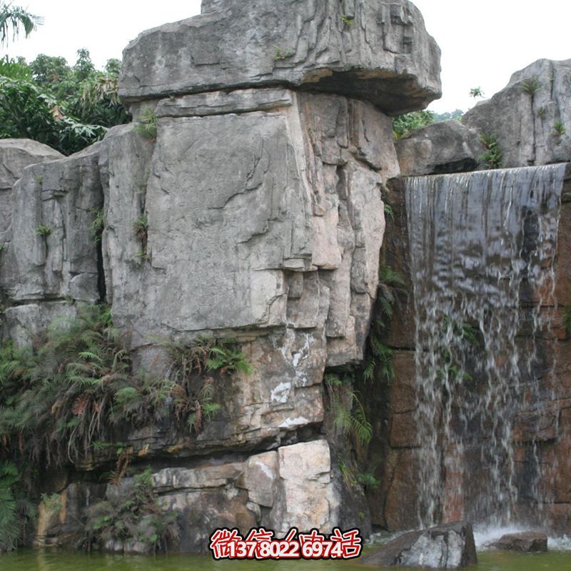 百花爭艷，景致美妙——游覽石假山景觀